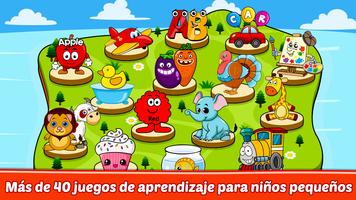 Juegos para niños de 2-5 años Poster