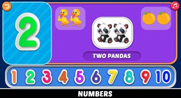 Learn ABC, Numbers, Colors and imagem de tela 2