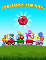 Learn English Spellings Game F Plakat