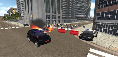 Simulador de coche de policía captura de pantalla 3