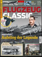 Flugzeug Classic Magazin Plakat