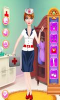 Pretty Nurse Dressup captura de pantalla 2
