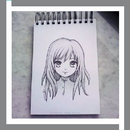 Pretty Girl Drawing Sketch-APK