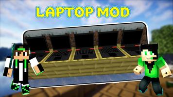 Laptop Mod For Minecraft PE Affiche