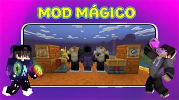 Mod mágico para Minecraft PE Poster