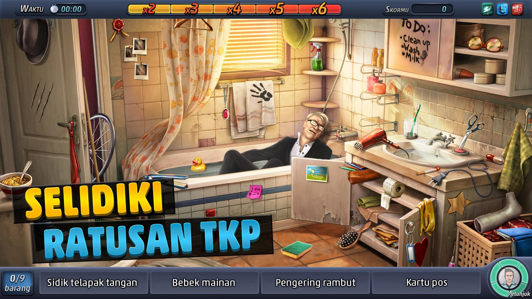Criminal Case merupakan sebuah game teka teki