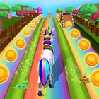 Unicorn Run Pony Running Games 图标