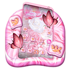 Rose Pink Launcher Theme icône