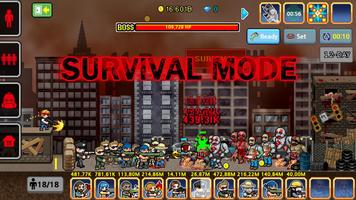 1 Schermata 100 DAYS - Zombie Survival