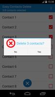 Easy Contacts Delete स्क्रीनशॉट 2