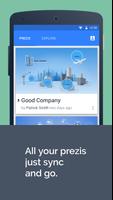 Prezi الملصق