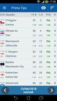 1 Schermata Pronostici calcio Prima Tips