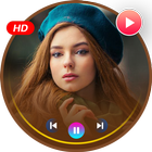 HD Video Player and Downloader أيقونة