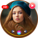 HD Video Player and Downloader ไอคอน