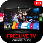 Live TV Channels Guide أيقونة