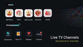 Live TV Channels Guide imagem de tela 1