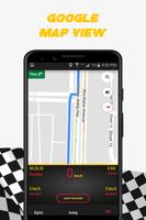 GPS Speedometer - Trip Meter, Speed Tracker On Map capture d'écran 3