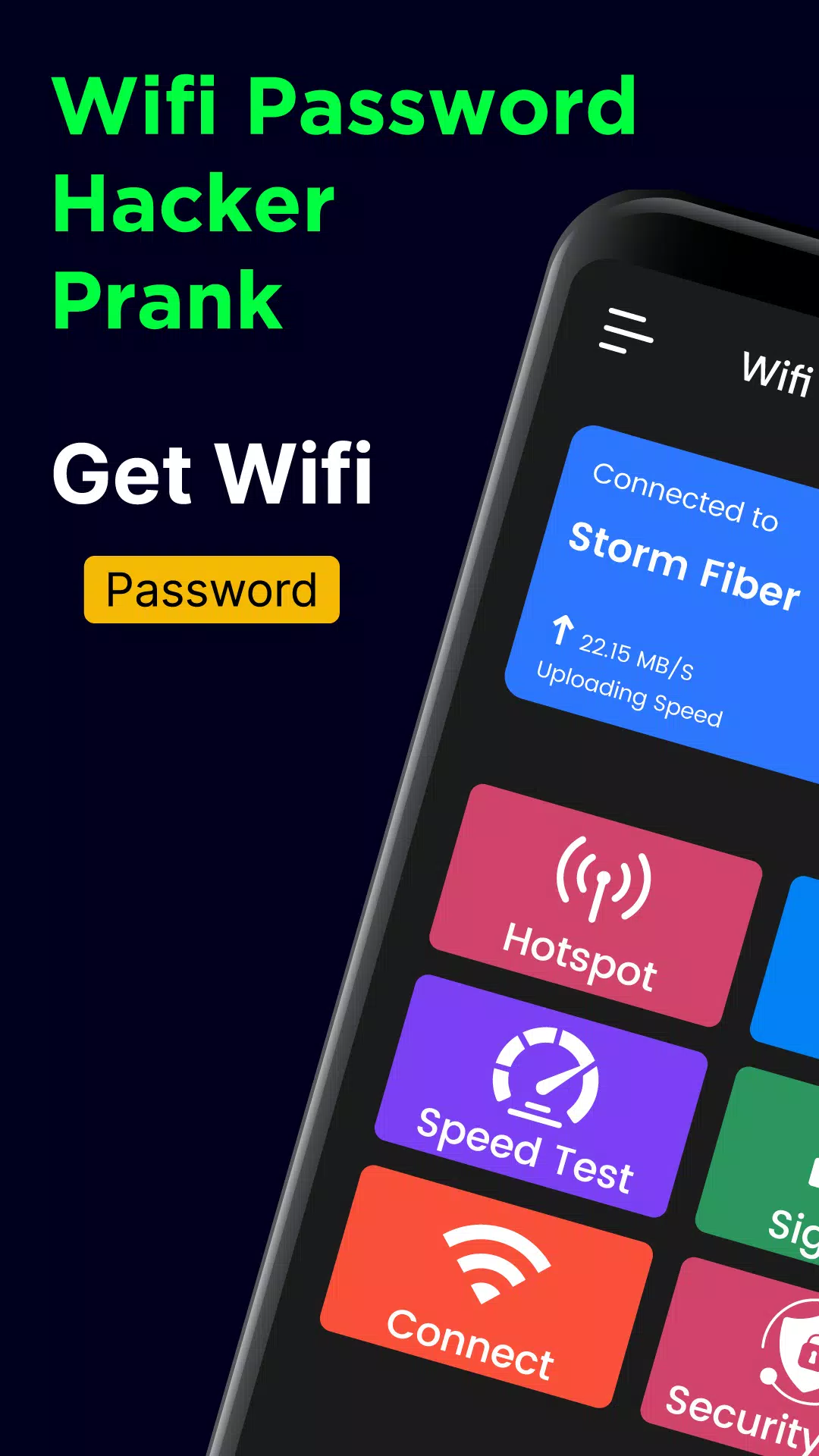 WiFi Password Hacker(Prank) android iOS apk download for free