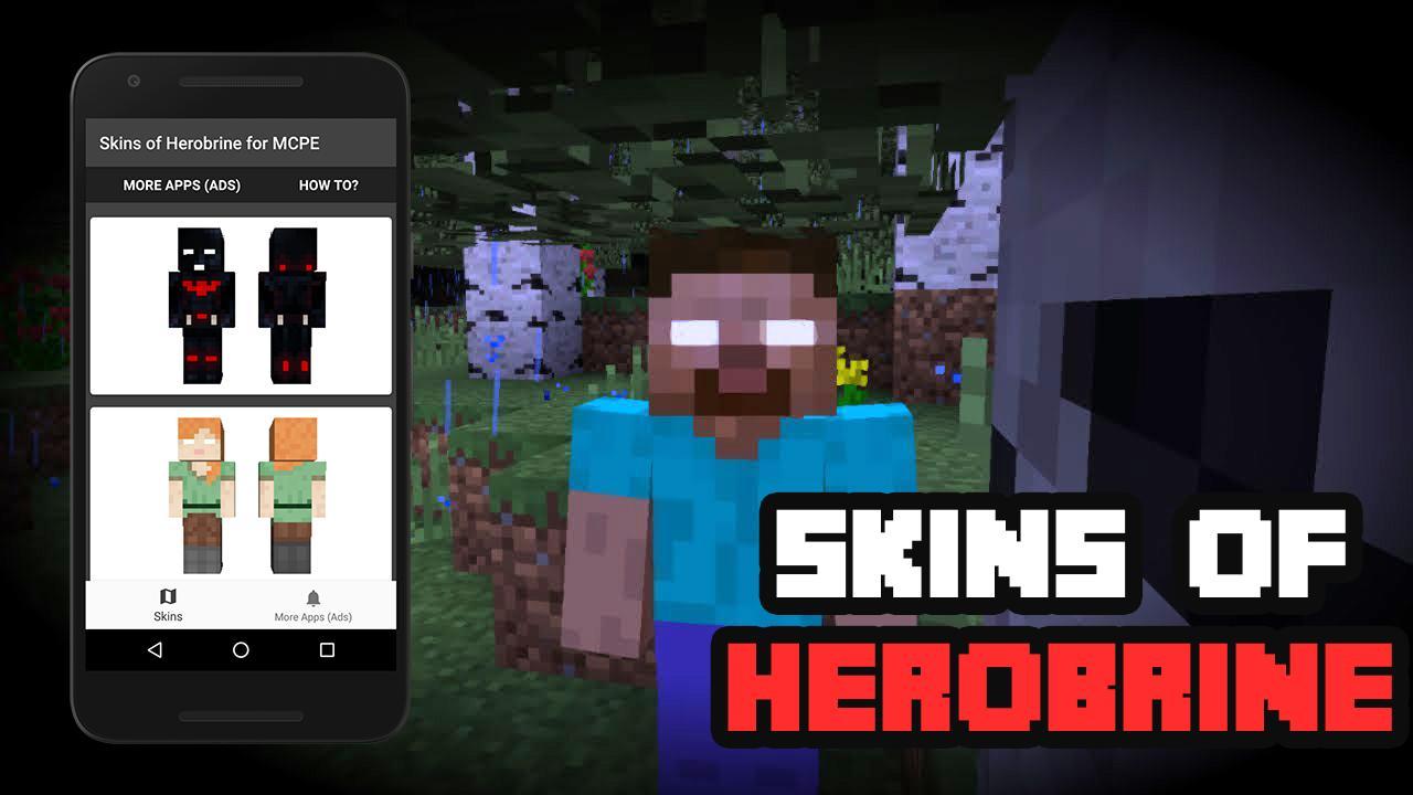 Herobrine Skins For Minecraft Pe For Android Apk Download