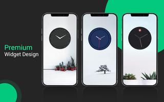 Analog Clock Widgets Affiche