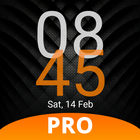 آیکون‌ Clock Widget Pro