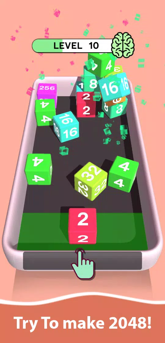 Crazy Cube 2048 –3D Merge Game安卓版游戏APK下载