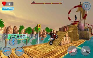 Tricky Moto Bike Trail Real Stunts Rider Screenshot 2