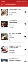 Christmas Cake Recipe App captura de pantalla 1