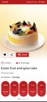 برنامه‌نما Christmas Cake Recipe App عکس از صفحه
