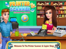 Printer & Scanner Simulator Affiche