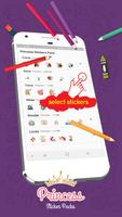 Magic King Princess Stickers for WhatsApp स्क्रीनशॉट 2