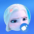Fake call video with Elsa icon