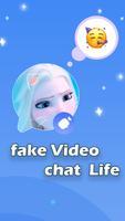 Fake call video with Elsa Affiche