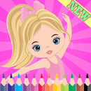Princess Sofia Coloring book Baby Cartoon APK