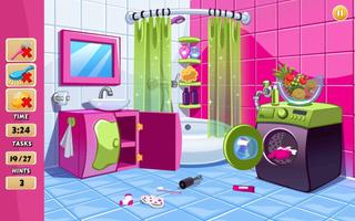 Nettoyage de la maison de poupée Princesse capture d'écran 2