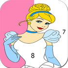 Princess Color by Number ikona