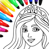 Princesa Colorear