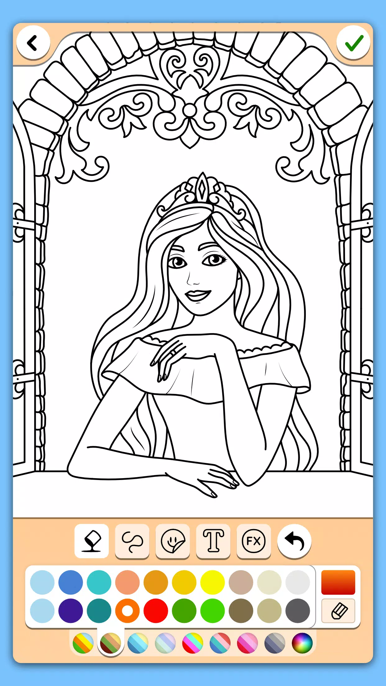 Princesa Para Colorir - Jogo – Apps no Google Play