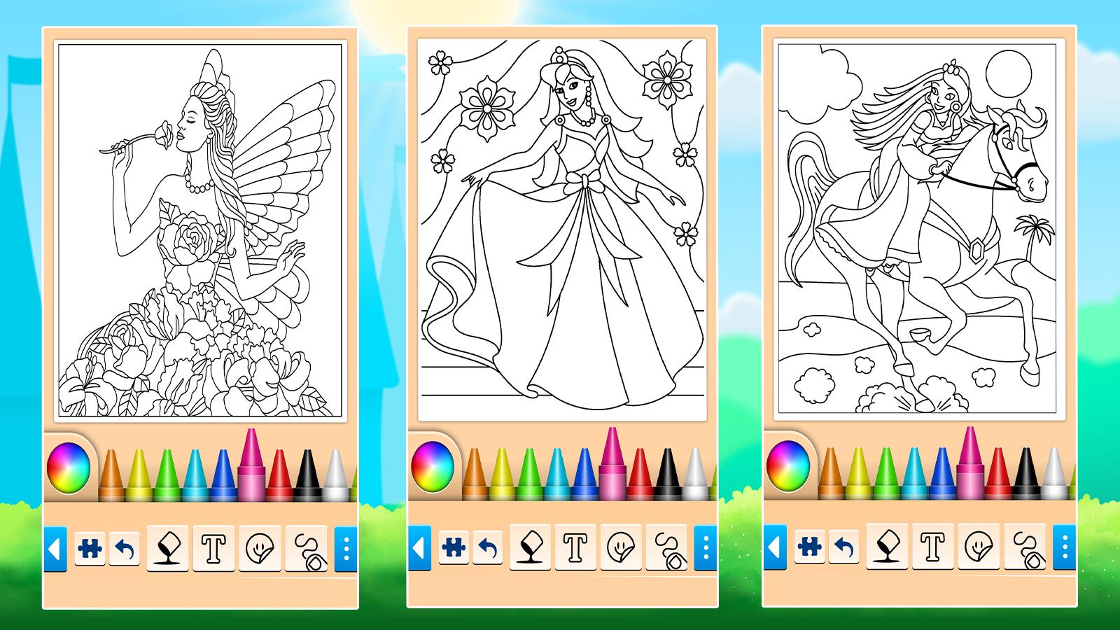 Princess Coloring for Android - APK Download