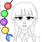 Princess Coloring Book simgesi