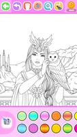 Princess Coloring Book Ekran Görüntüsü 1