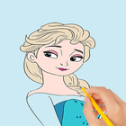 How to Draw Princess icon