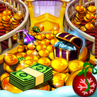 Princess Gold Coin Dozer Party أيقونة