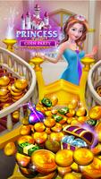 Princess Gold Coin Dozer Party الملصق