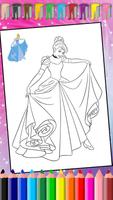 Doll Color: Princess Coloring poster