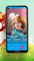Elsa & Anna Prank  Video Call Ekran Görüntüsü 2