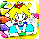 Princess Peach Coloring APK