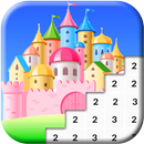 Pixel Art Princess Color By Number Game APK