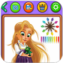 Princess Coloring Game Book APK