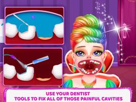 Dentist ASMR Salon Girl Games captura de pantalla 1